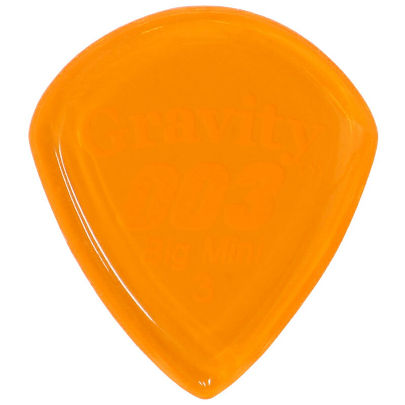 樂天商城 - 【6日までポイントUP】GRAVITY PICK ギターピック G003B3P - BigMini 3.0mm, Orange
