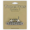 TonePros ブリッジ TP6R-N ニッケル Standard Tuneomatic (small posts, Roller saddles)