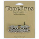 【31日・1日はポイント5倍！】TonePros ブリッジ T3BT-N ニッケル Metric Tuneomatic (large posts, notched saddles)