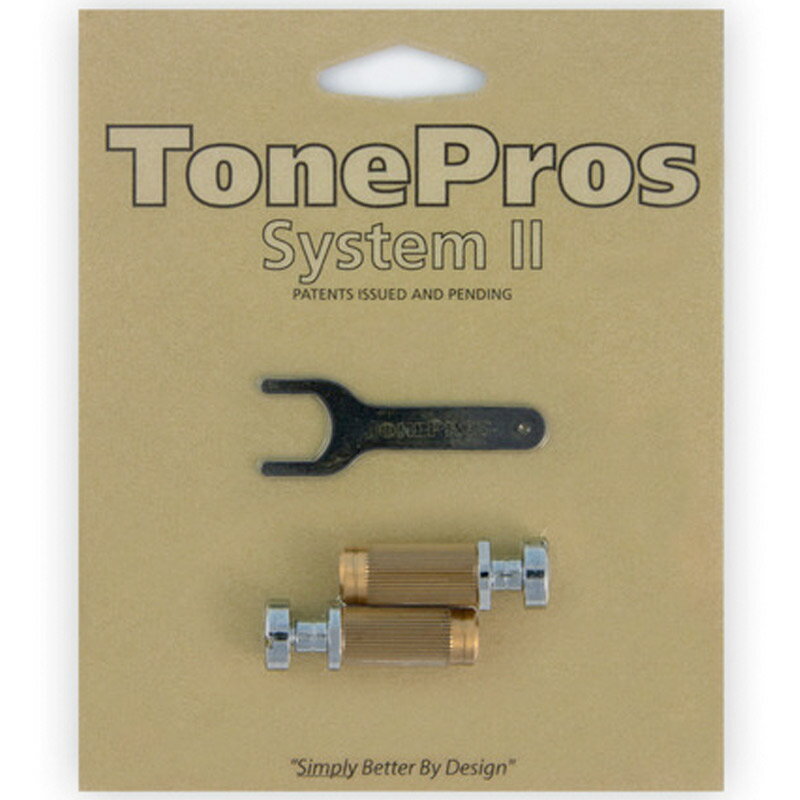 TonePros ロッキング・スタッド＆アンカーセット SS1-C クローム Standard Locking Studs