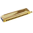 【27日までポイントUP】HOHNER クロマチックハーモニカ 7583/64 C スーパー64ゴールド