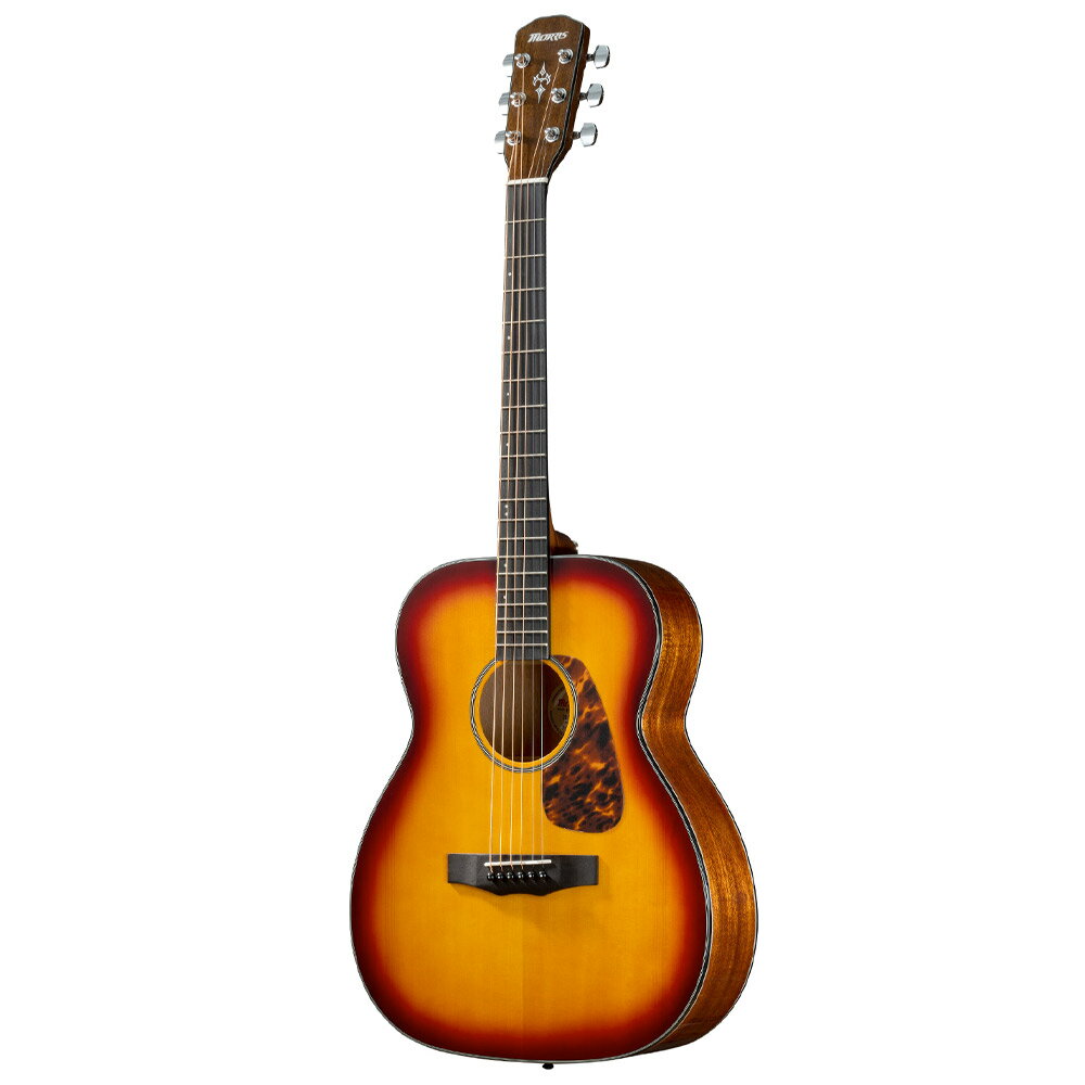 MORRIS アコースティックギター F-025 RBS レッドブラウンサンバースト 専用ケース付 モーリス