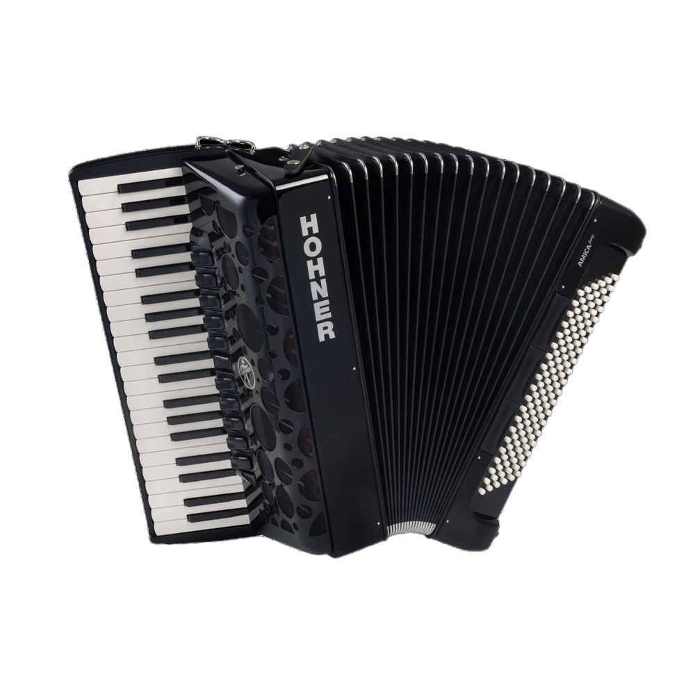 【15日までポイント10倍】HOHNER クロマチック アコーディオン Amica forte IV 120 ニューデザイン