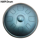 スリットドラムのルーツと言われているハングドラムに似た、雰囲気のある楽器。 サイズもHAPI Drum UFOとおなじ直径15インチとサイズは大きめ。 これまでのHAPIと違い、ダイアトニックスケールに基づいた音の配置が特徴です。 HAPI Drum Omni G Majnor/Gメジャー ●直径15インチ（約38cm）、高さ5インチ(約16cm)、重さ3.4kg ●OMNIオリジナルバッグ、マレット付 ●カラー : Metallic Blue ※色合いはご覧いただくモニターによっては見え方が異なることがございます。予めご了承くださいませ。 また、製品仕様は予告なく変更になる場合がございます。