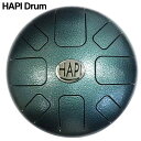 HAPI Drum＜ハピ・ドラム＞は誰にでもすぐ演奏できて、誰にでも簡単に楽しめる楽器です。 音楽的スキルや音楽理論の知識も必要ありません。 ただ好きなように、思いのままに叩くだけで音楽を奏でられる直感的な楽器です。 HAPI Drumの音階は主にペンタトニックスケールに基づき配列されていますので、好きな順番で叩くだけで、メロディーを奏でているように聞こえます。 構成音：D3,E3,F#3,A3,B3,D4,E4,F#4 HAPI Origin Green Hammer Tone E Major(Eメジャー) ●直径12インチ（約30cm）、高さ8インチ(約20cm)、重さ5.4kg ●キャリーバッグ、マレット付 ●カラー : GREEN ※色合いはご覧いただくモニターによっては見え方が異なることがございます。予めご了承くださいませ。 また、製品仕様は予告なく変更になる場合がございます。