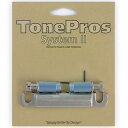 TonePros テールピース T1ZA-N ニッケル Metric Aluminum Tailpiece 日本製、アジア製向き