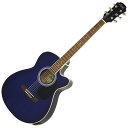 【26日までポイント8倍!】レジェンド アコースティックギター ピックアップ付 FG-15CE BLS ブルーシェイド