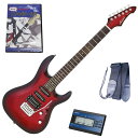 【マラソン限定ポイントUP】セイコーチューナー&教則セット!AriaProII エレキギター MAC-STD MRS+SAT10L+ギターストラップ+教則DVD(2)