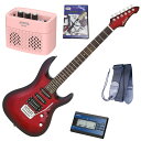 【スーパーSALE限定ポイントUP】セイコーチューナー&アンプ&教則セット!AriaProII エレキギター MAC-STD MRS+SAT10L+ギターストラ...