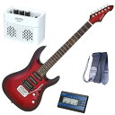 【27日までポイント8倍】セイコーチューナー&アンプセット!AriaProII エレキギター MAC-STD MRS+SAT10L+ギターストラップ+AG-05...