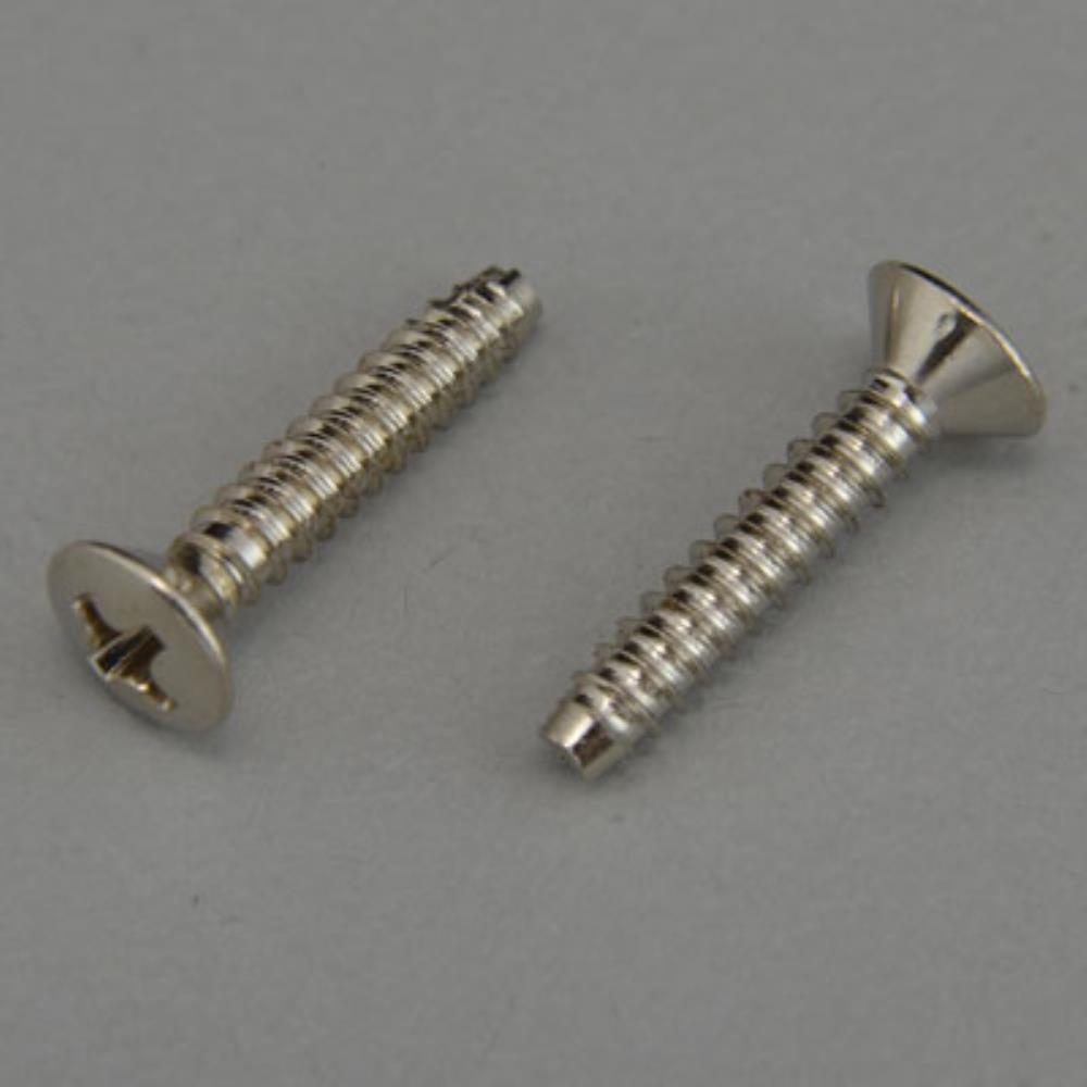 Fender Japan等に対応する、ミリ規格のスクリューです。規格 : 丸皿バインド 3.2 x 18 (mm)