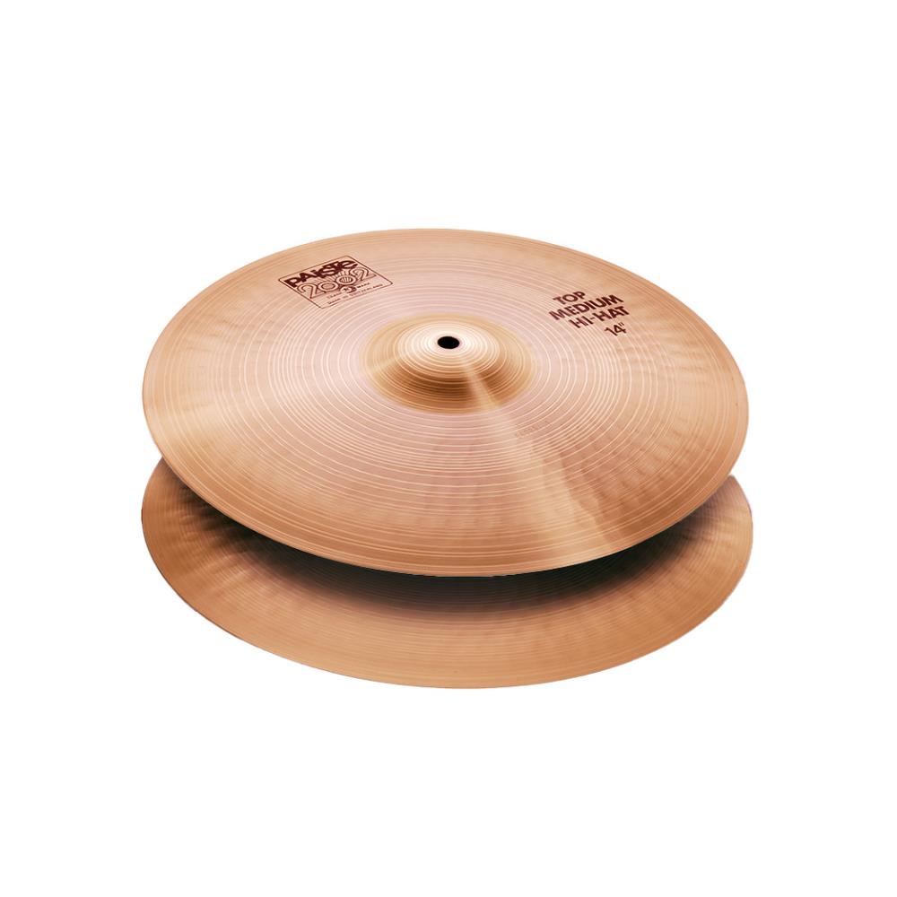 Paiste 2002 Medium Hi-Hat（ミディアム・ハイハット）は、温かく輝かしいサウンドが特徴。 反応が良く、柔らかな感触でバランスの取れたフィーリング。明確でソリッドなチック・サウンドで、オールラウンドなハイハットです。 サイズ：14インチ