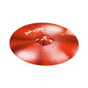【15日限定ポイント8倍】Paiste Cymbals パイステ クラッシュ シンバル Color Sound 900 Red Crash 18インチ