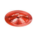 【15日限定ポイント8倍】Paiste Cymbals パイステ チャイナ シンバル Color Sound 900 Red China 16インチ