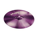 【26日までポイント8倍!】Paiste Cymbals パイステ クラッシュ シンバル Color Sound 900 Purple Crash 19インチ