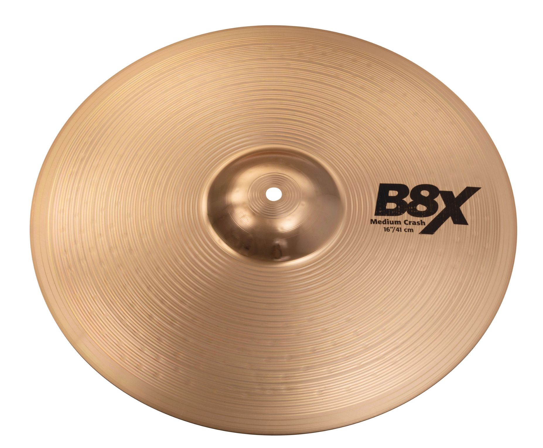 B8X MEDIUM CRASH クラッシュ Series B8X B8X MEDIUM B8X MEDIUM 立ち上がりのよい、パワフルでハイピッチのクラッシュ音を発揮するモデル。 ☆ナチュラルのみ BRIGHT B8 BRONZE UNI ROLLED／92%Copper + 8%Tin シートブロンズシンバルに、レイジングと独特のマシンハンマリングを施したシリーズ。 ハイピッチで明るくクリアーなサウンドが特徴。