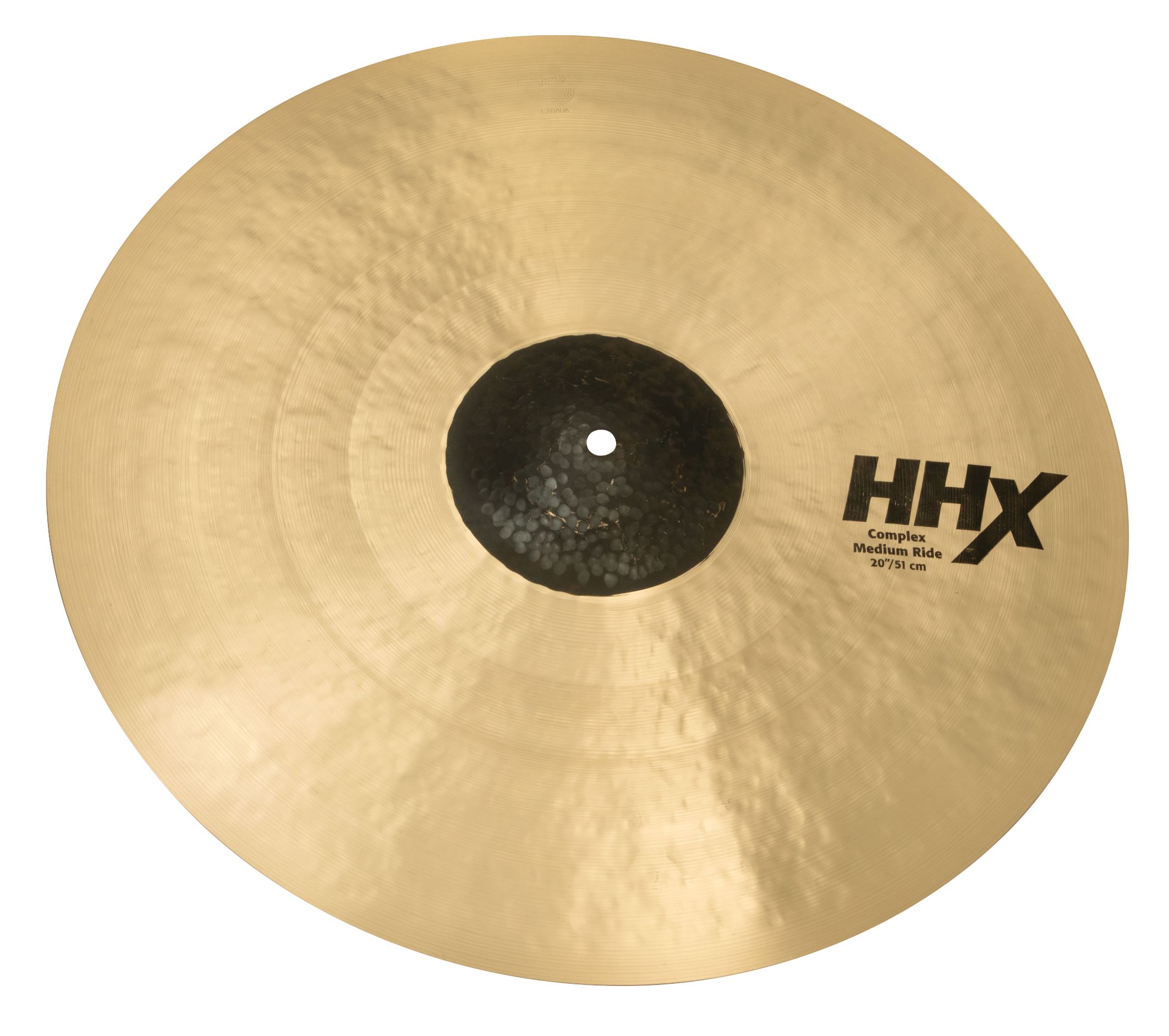 HHX COMPLEX MEDIUM RIDE COMPLEXとは、SABIANが誇るEvolution、Legacy、Artisanの技術を融合させて生み出した絶妙なダークサウンドのこと。 Evolution、Legacy、Artisanの製作技術を融合し、絶妙なダークサウンドを実現。 ミドルサイズのハンマード・ロウベルを採用することにより、低域に富んだ複雑なシンバルトーンを発揮。 20”ライドには中サイズのロウハンマリングベルを採用することで、複雑な響きのポテンシャルをさらに引き出している。 音楽シーンを超越して愛用され続けてきたHHXシリーズ。 このコンプレックスライドも例外ではない。 ☆ナチュラルのみ。 HHX Modern ×Dark B20 BRONZE ／CAST BRONZE 80%Copper + 20%Tin + Trace of Silver ダークトーンでクイックレスポンス。 大粒のハンマリングを施し、カーブのややきつい形状にすることで、ややピッチを上げ、ロックからジャズまでフレキシブルに対応する、フルラインナップのシンバル。