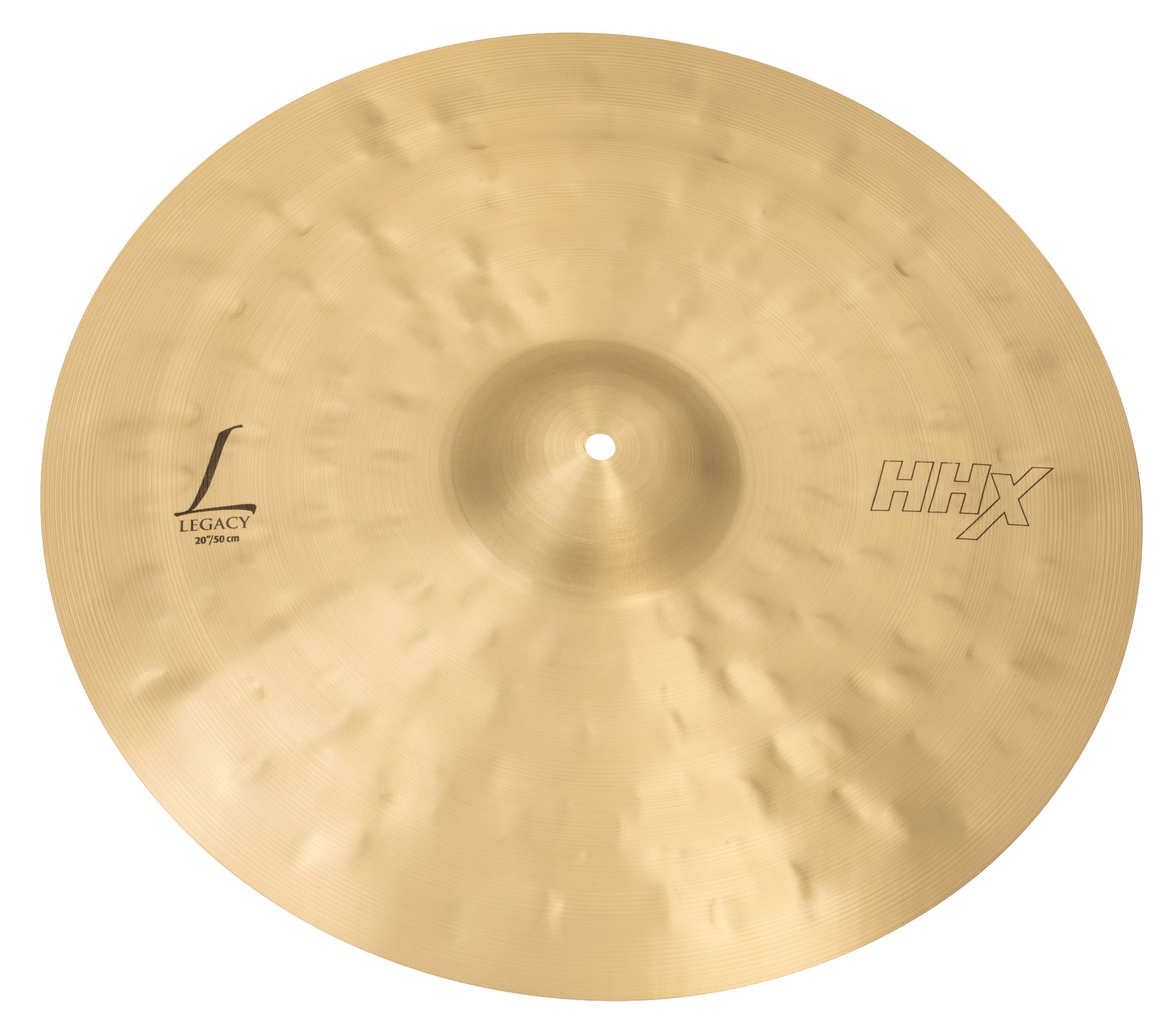 HHX LEGACY RIDE ライド Series HHX LEGACY RIDE 裏側の特殊なレイジングで音量やサスティーンをコントロール。 ダークな響きで鳴りすぎずツブ立ちのよいライド。 ☆ナチュラルのみ HHX Modern ×Dark B20 BRONZE ／CAST BRONZE 80%Copper + 20%Tin + Trace of Silver ダークトーンでクイックレスポンス。 大粒のハンマリングを施し、カーブのややきつい形状にすることで、ややピッチを上げ、ロックからジャズまでフレキシブルに対応する、フルラインナップのシンバル。