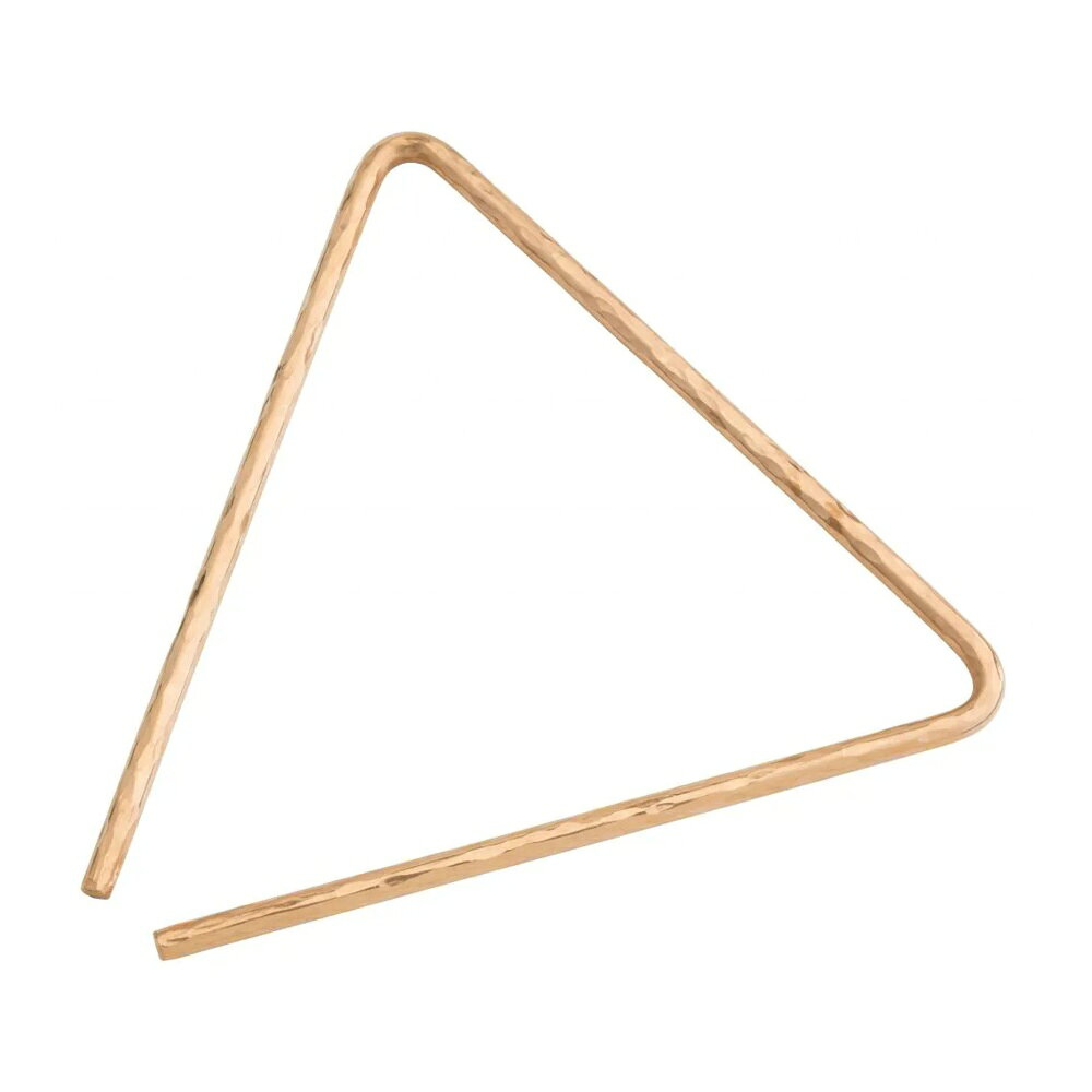 SABIAN SYMPHONIC HAMMERED TRIANGLEトライアングル オーケストラ・トライアングルにハンマリングを施し、倍音をより緻密に、深みをもたせたモデル。フィンガーシンバルのエッセンスを研ぎ澄ませた透明感のある響き。