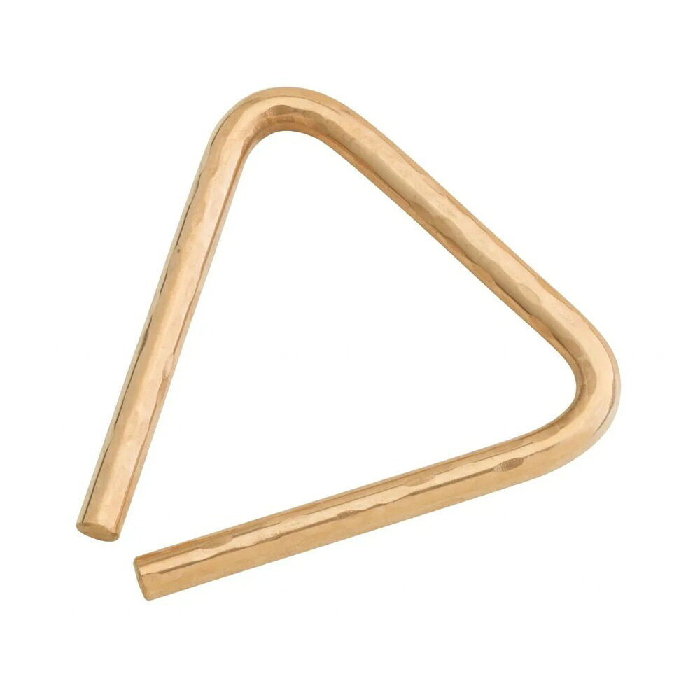 SABIAN SYMPHONIC HAMMERED TRIANGLEトライアングル オーケストラ・トライアングルにハンマリングを施し、倍音をより緻密に、深みをもたせたモデル。フィンガーシンバルのエッセンスを研ぎ澄ませた透明感のある響き。