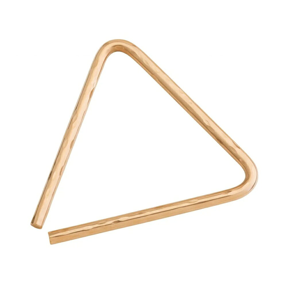 SABIAN SYMPHONIC HAMMERED TRIANGLEトライアングル オーケストラ・トライアングルにハンマリングを施し、倍音をより緻密に、深みをもたせたモデル。フィンガーシンバルのエッセンスを研ぎ澄ませた透明感のある響き。
