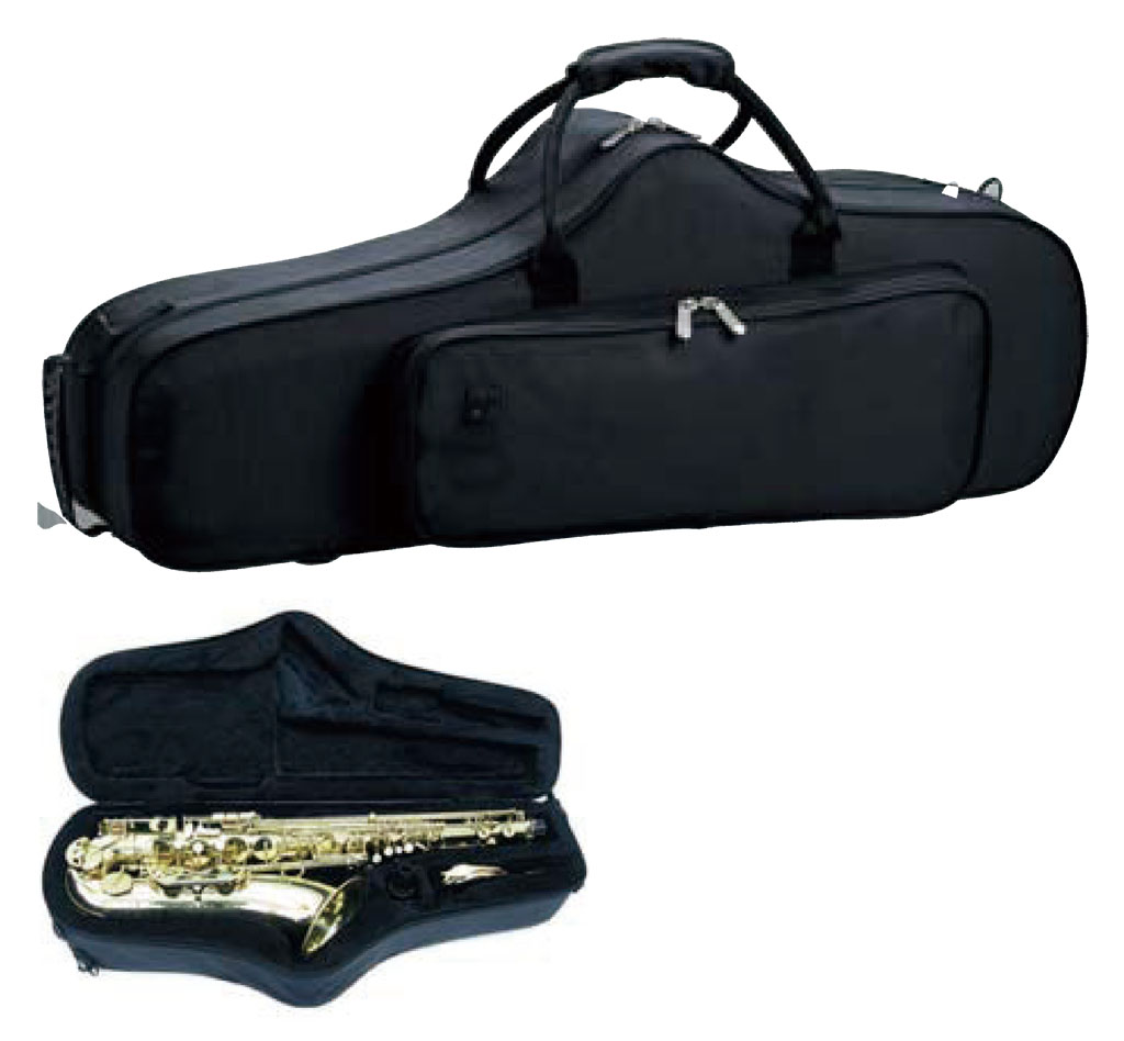 Saxophone Case - 【26日までポイントUP】J.Michael TNC-501 セミハードケース テナーサックス用 初心者 入門 吹奏楽 管楽器 Jマイケル