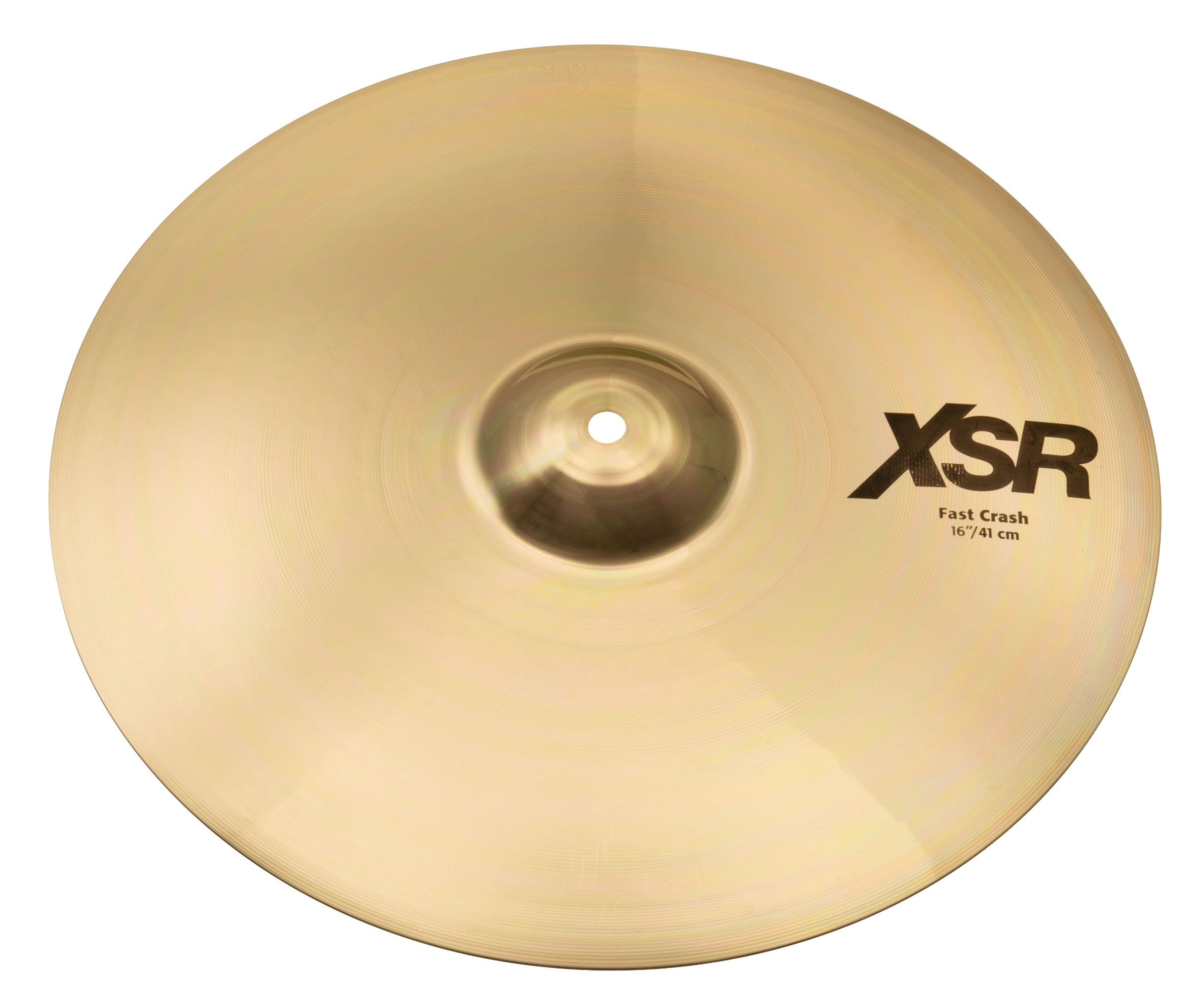 XSR FAST CRASH クラッシュ Series XSR FAST よりすばやい立ち上がりと明るい音色、パワー感が得られるライヴ向きのクラッシュ。 ★ブリリアントのみ BRILLIANT B20 BRONZE ／CAST BRONZE 80%Copper + 20%Tin + Trace of Silver 最高の価値を持つ”B20”キャストブロンズにAAXシリーズと同様のレイジングを施すことにより、アグレッシブなプレイにも、ゆとりのあるパワーと伸びやかなサスティーンを発揮。 キャストブロンズとしての驚異的なプライスにも注目。