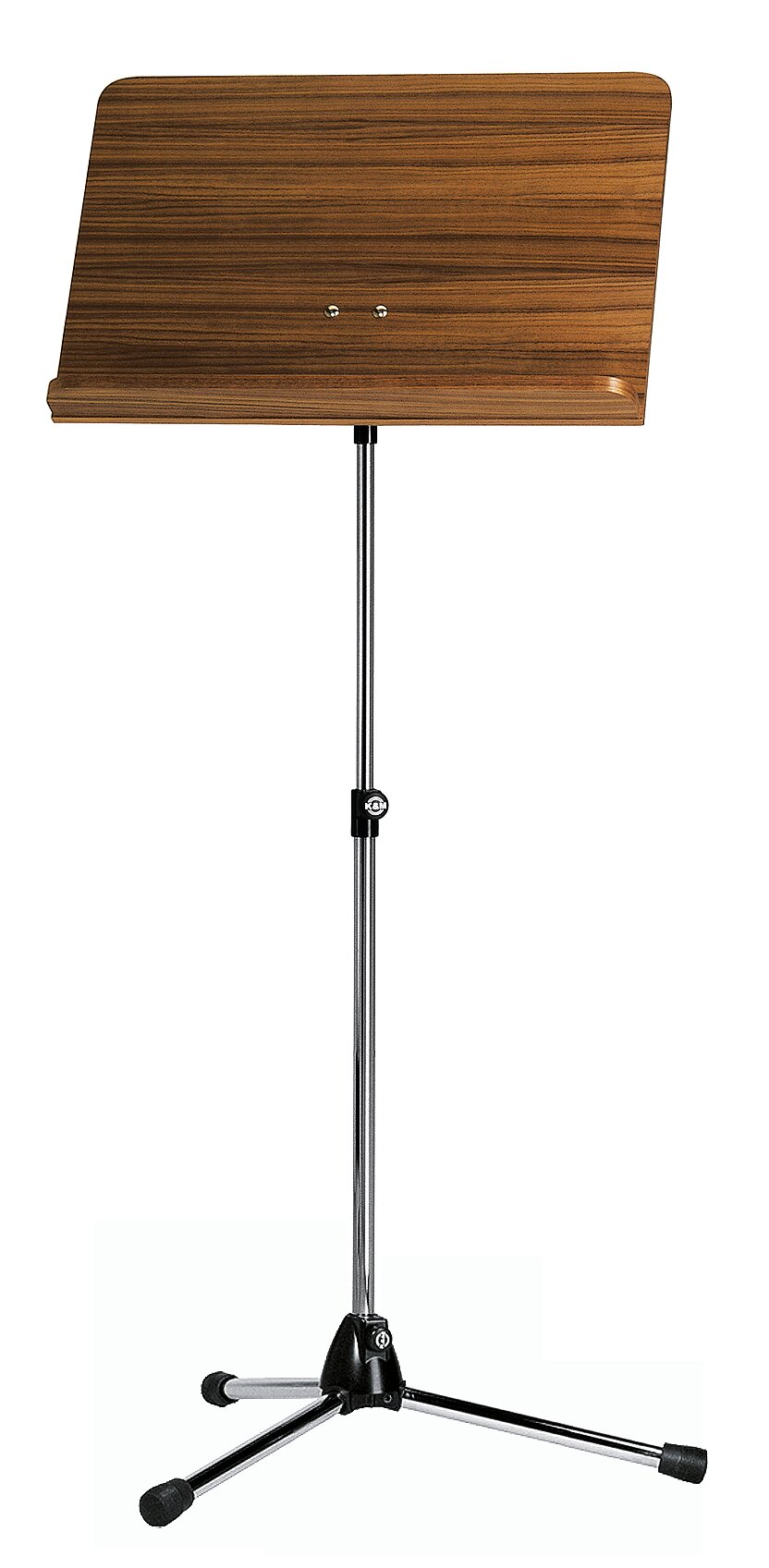 K&M 118/1 MUSIC STAND ORCHESTRA WALNUT