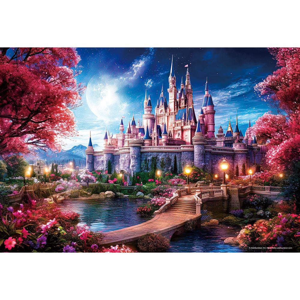 【25日までポイントUP】ジグゾーパズル 月に輝く庭 500S-018 BEVERLY ビバリー