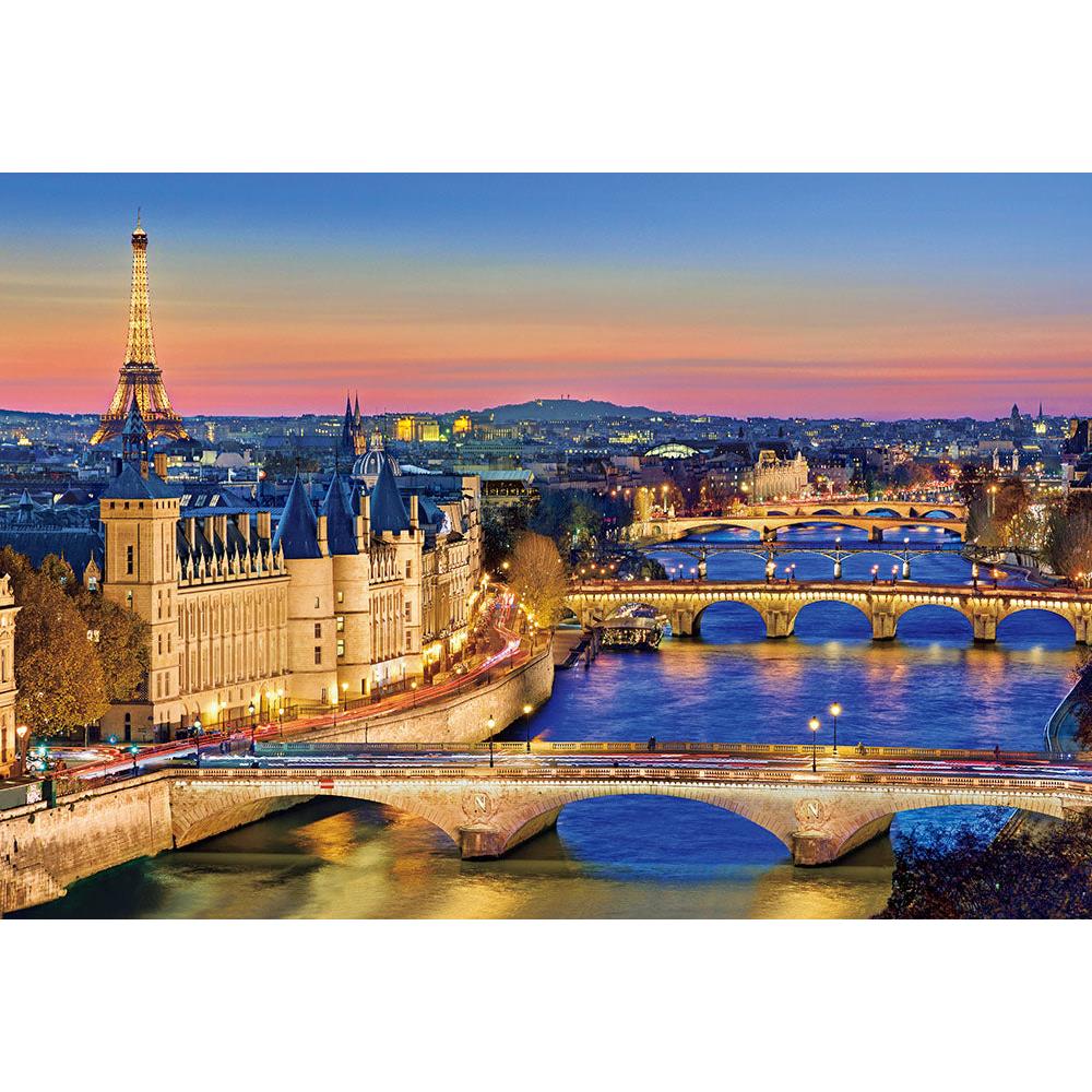 【週末限定ポイントUP】ジグゾーパズル 夕暮れのセーヌ川 M81-617 BEVERLY ビバリー
