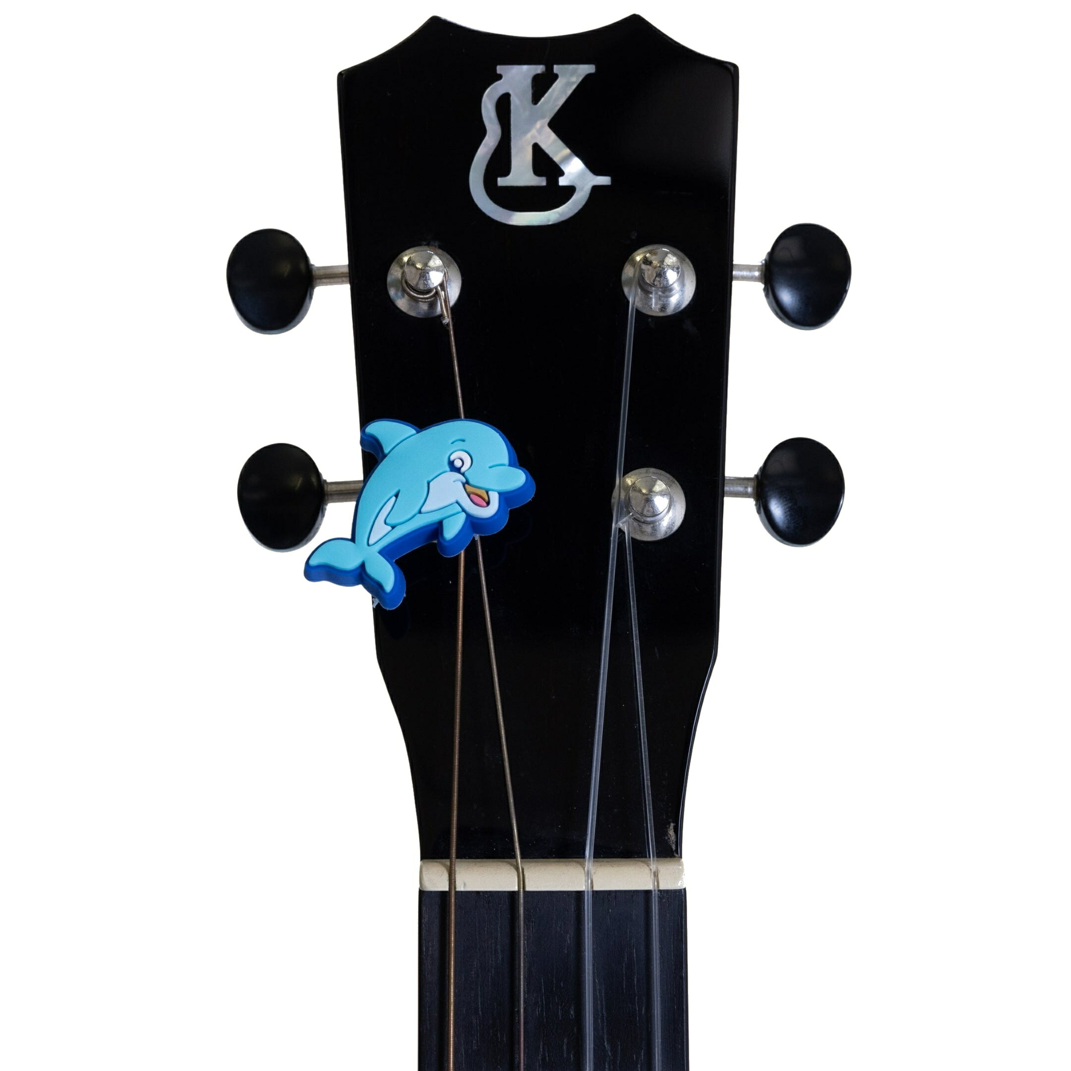 Jam Palz(シャムハルス)のヘッドストックチャーム。ヘッドストックまわりを楽しく彩るアクセサリーてす。デザイン:Akemi the Dolphin品番:HC Akemi the DolphinJAN:4991966223229