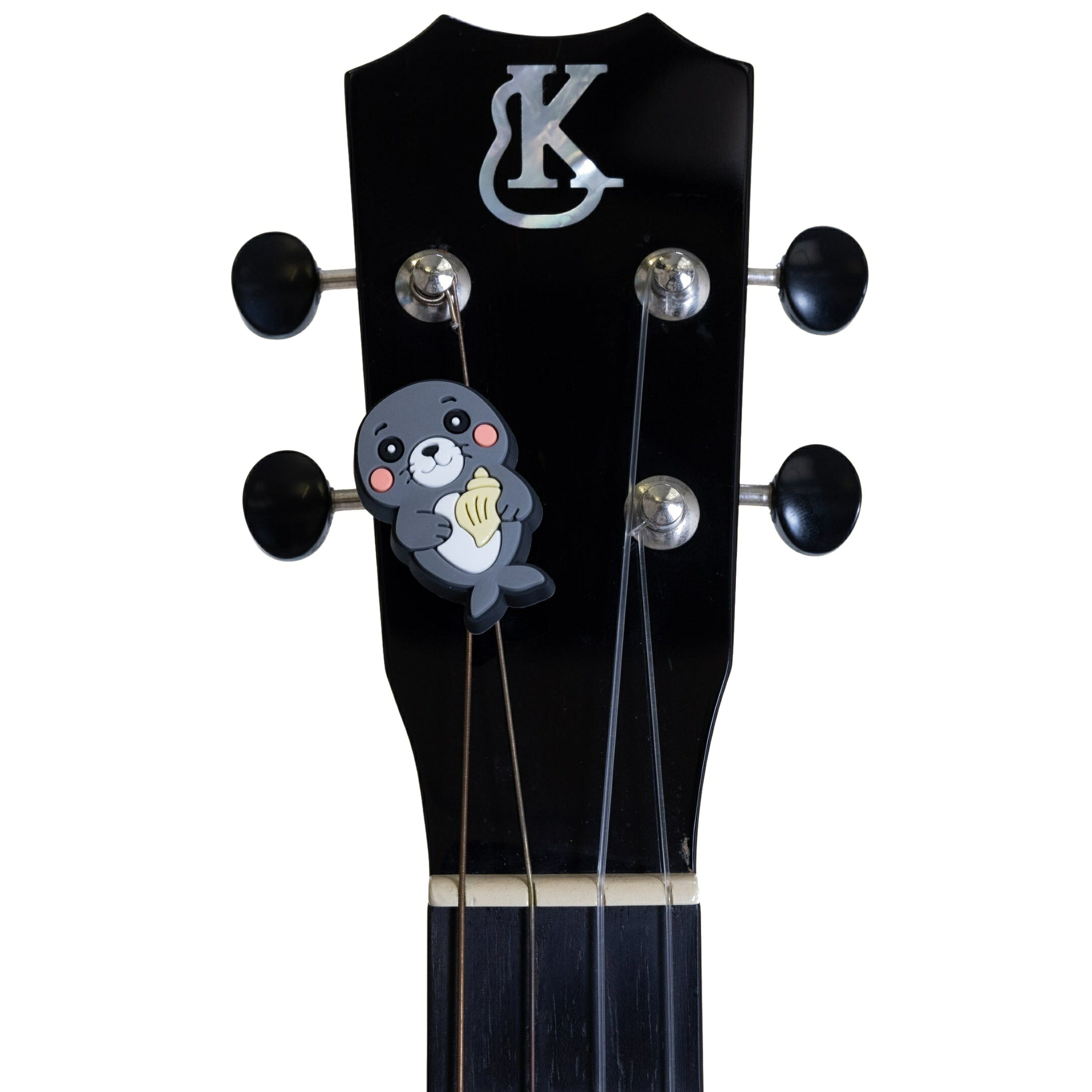 Jam Palz(シャムハルス)のヘッドストックチャーム。ヘッドストックまわりを楽しく彩るアクセサリーてす。デザイン:Alohi the Monk Seal品番:HC Alohi the Monk SealJAN:4991966223250