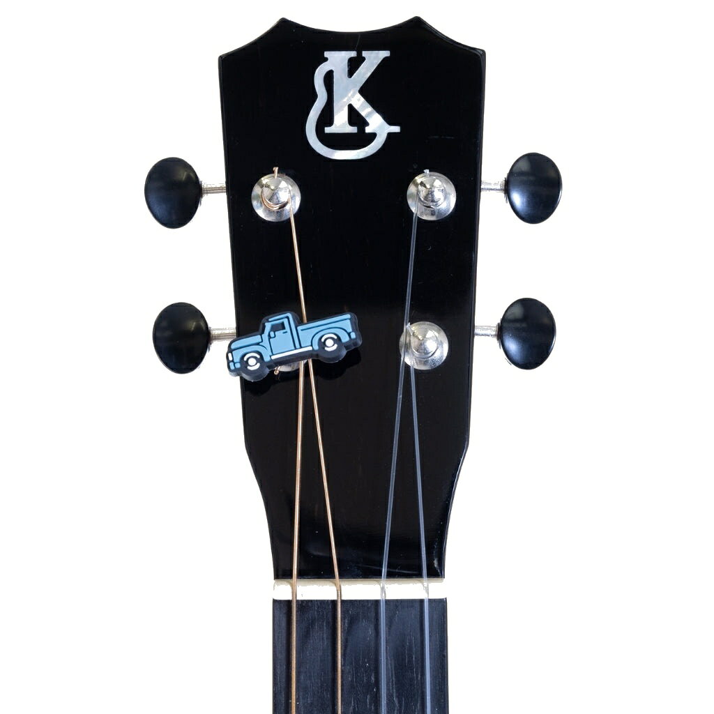 Jam Palz(シャムハルス)のヘッドストックチャーム。ヘッドストックまわりを楽しく彩るアクセサリーてす。デザイン:Vintage Blue Pickup Truck品番:HC V.Blue Pickup TruckJAN:4991966223366