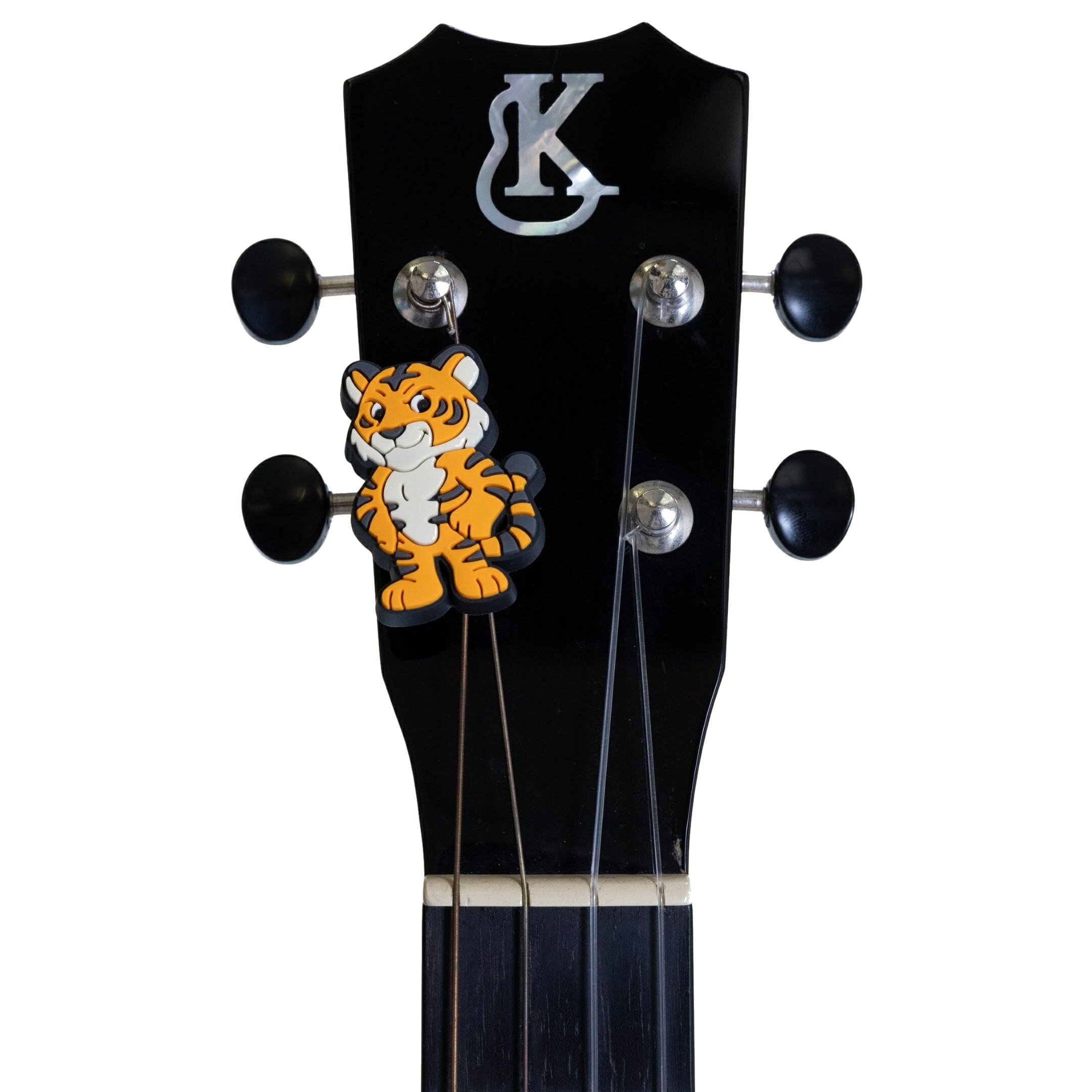 Jam Palz(シャムハルス)のヘッドストックチャーム。ヘッドストックまわりを楽しく彩るアクセサリーてす。デザイン:Kepa the Tiger品番:HC Kepa the TigerJAN:4991966223489