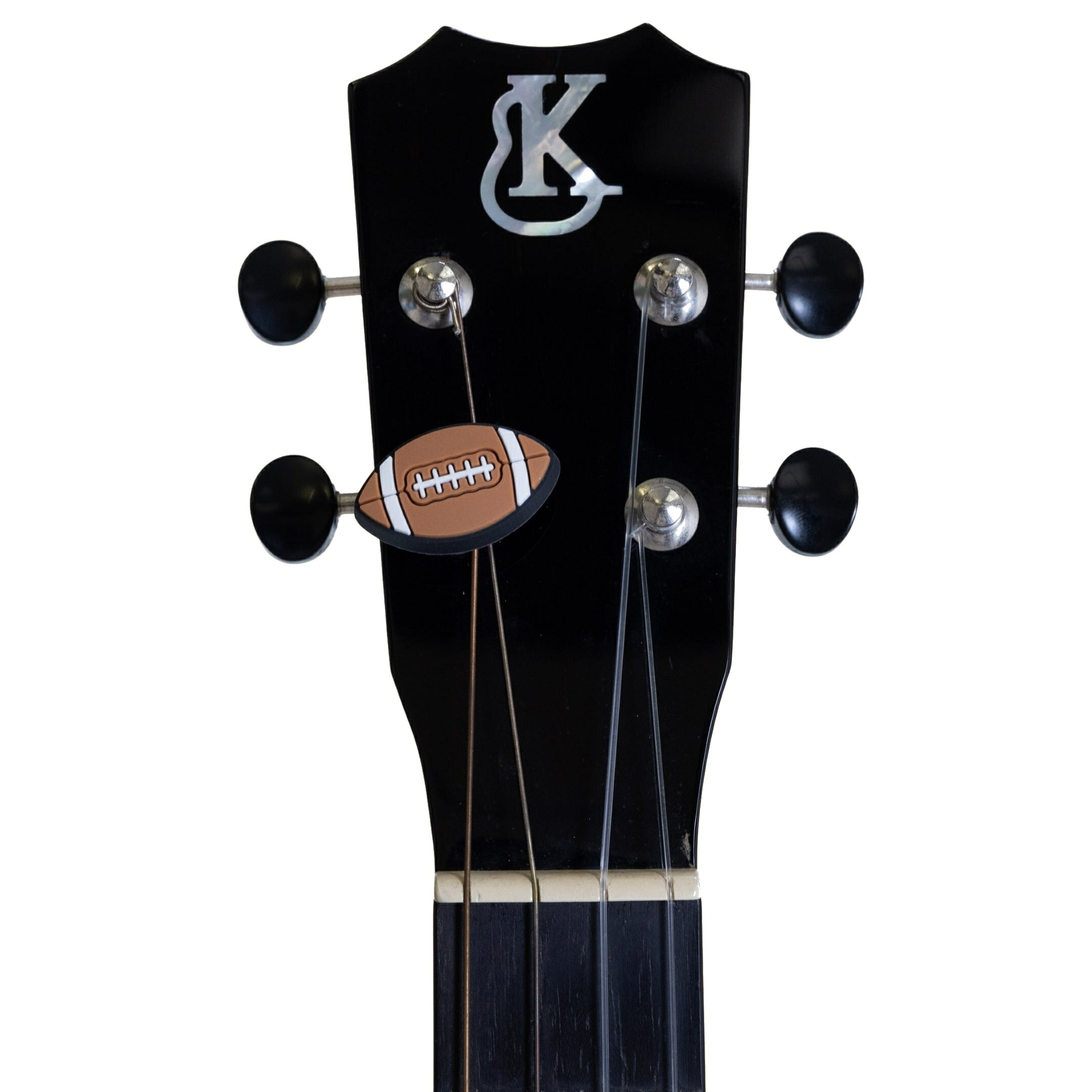 Jam Palz(シャムハルス)のヘッドストックチャーム。ヘッドストックまわりを楽しく彩るアクセサリーてす。デザイン:Football品番:HC FootballJAN:4991966223502