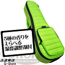 【18日までポイントUP】【湿度調整剤付】ORCAS もこもこ ソプラノウクレレ用ギグバッグ OUGC-1 LIM ライムグリーン オルカス