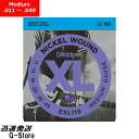 ダダリオ エレキ弦 EXL115×1セット Medium Blues / Jazz Rock 11-49【smtb-kd】【RCP】