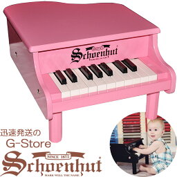 シェーンハット 18鍵盤 ミニグランドピアノ ピンク 18-Key Pink Mini Grand Piano 189P Schoenhut【smtb-kd】【RCP】