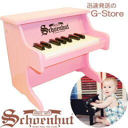 シェーンハット 18鍵盤 ミニピアノ ピンク 18-Key Pink My First Piano 1822P Schoenhut