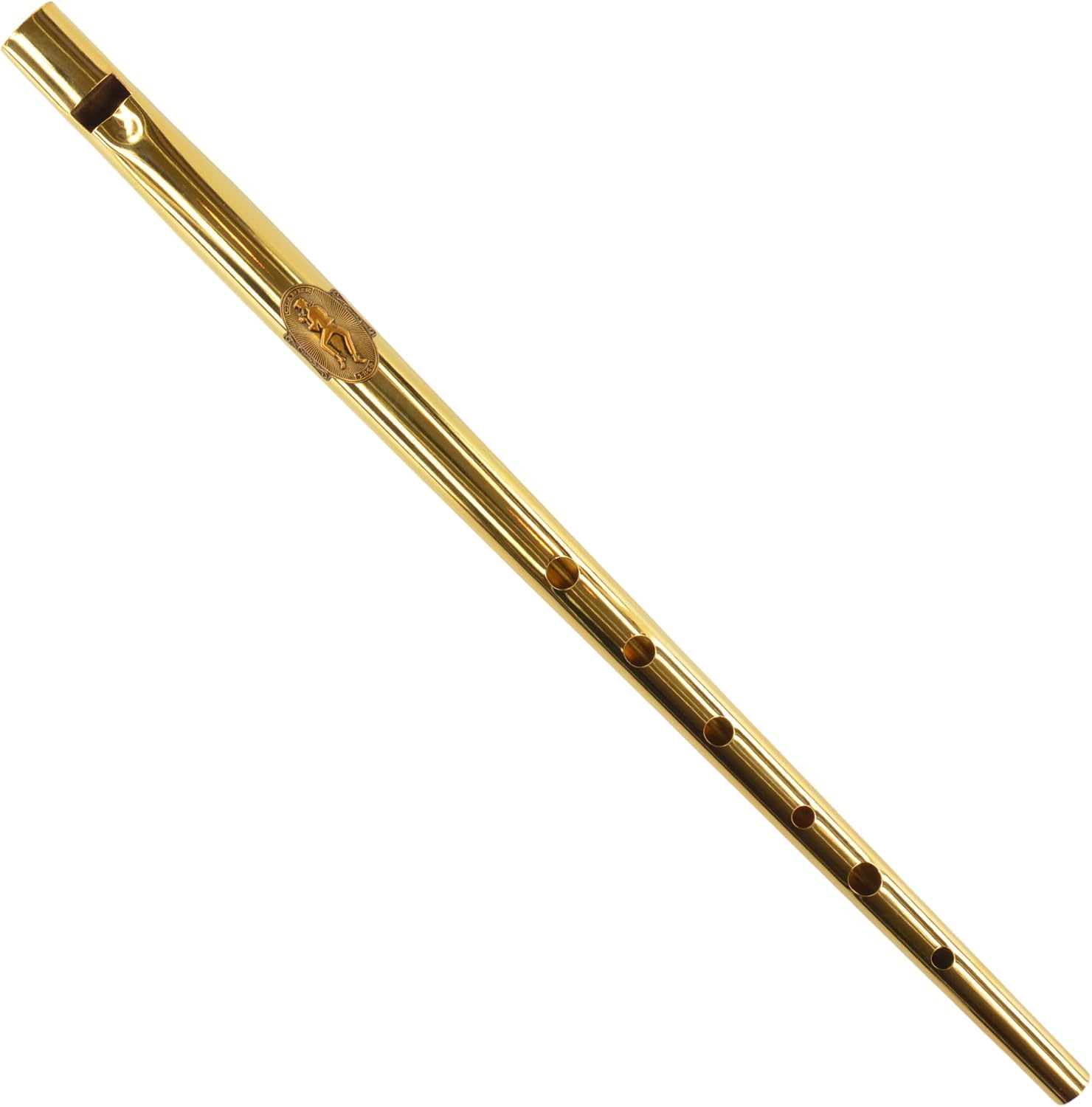 G-Storeの【16日までポイント4倍】CLARKE ティンホイッスル Gold Plated Original C Tinwhistle Gift Set CGPC ゴールドメッキ｜アングル2