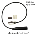 【31日・1日はポイント5倍！】KNA/クレモナ　バンジョー用ピックアップ　BP-1　Portable Piezo Pickup for Banjo　音質と手軽さ、デザイン性の三拍子