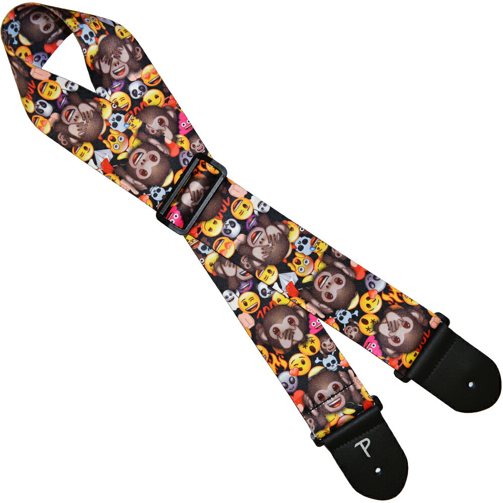 カナダのストラップメーカーとして、世界でもトップブランドと称される、Perri's( ペリーズ)。 キュートなものからへヴィーなものまで、ハイレベルなクオリティとデザインで豊かなバリエーションをラインナップ。 おなじみの絵文字デザインのストラップ。可愛い笑顔とポップな色使いがポイント！ 全長：MAX1420mm MIN870mm 幅：65mm ※生産ロッドにより個体のサイズに多少の誤差があります ※仕様は予告なく変更になる場合がございます。 ※画像はサンプルです。