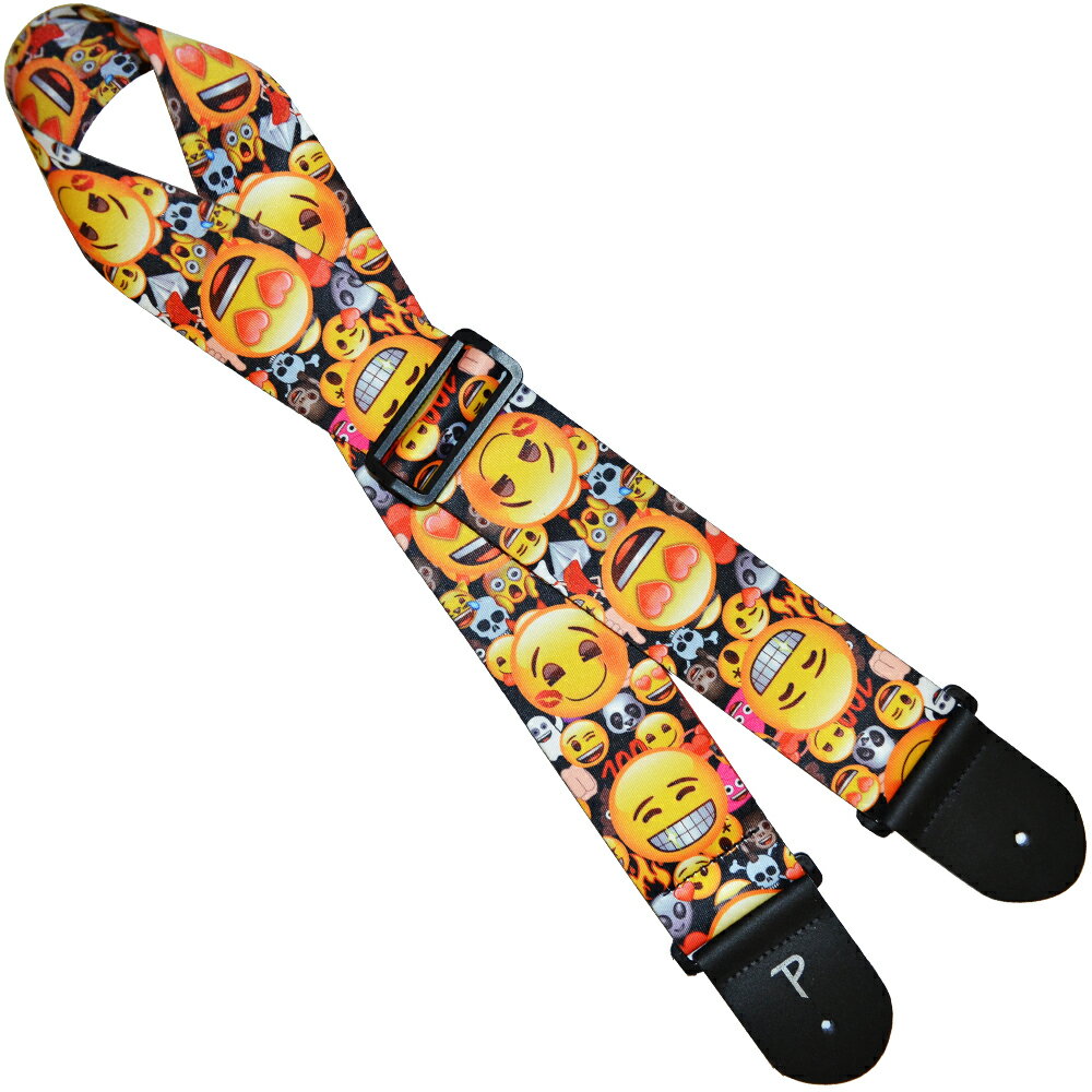 カナダのストラップメーカーとして、世界でもトップブランドと称される、Perri's( ペリーズ)。 キュートなものからへヴィーなものまで、ハイレベルなクオリティとデザインで豊かなバリエーションをラインナップ。 おなじみの絵文字デザインのストラップ。可愛い笑顔とポップな色使いがポイント！ 全長：MAX1420mm MIN870mm 幅：65mm ※生産ロッドにより個体のサイズに多少の誤差があります ※仕様は予告なく変更になる場合がございます。 ※画像はサンプルです。