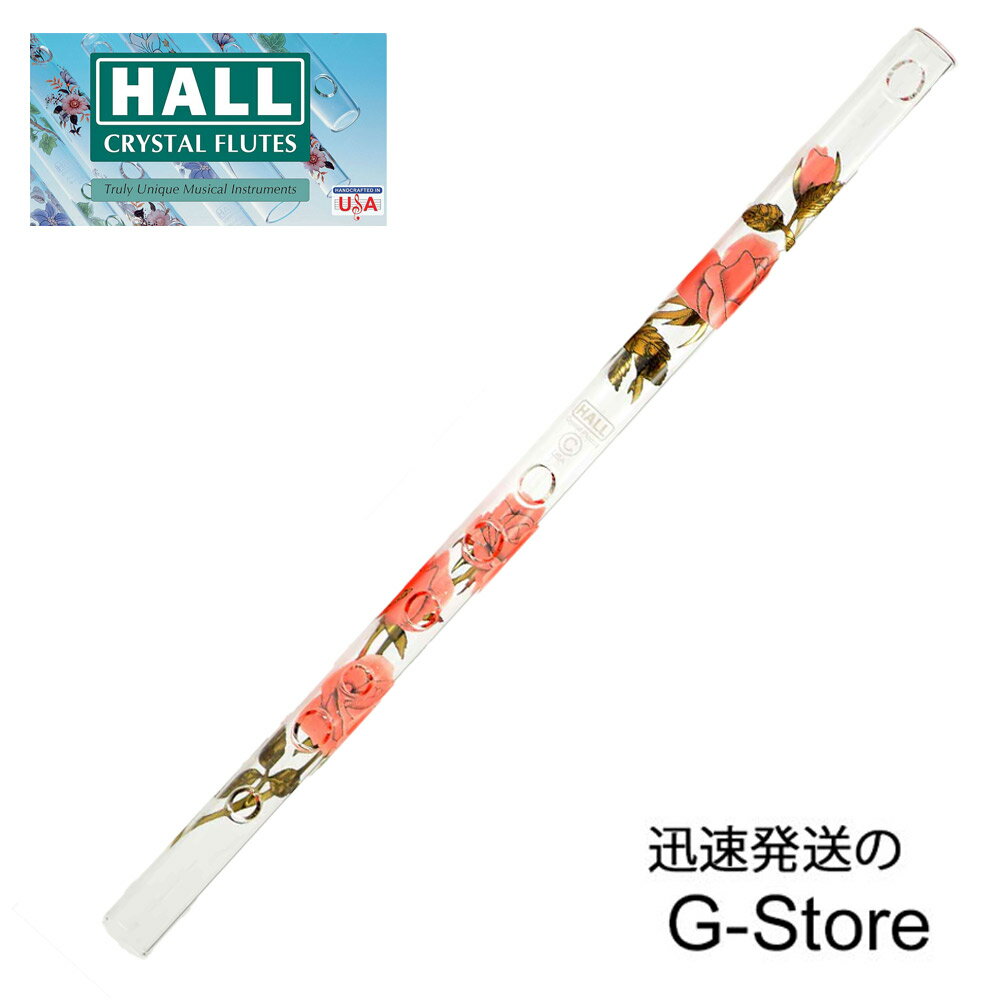 10ޤǥݥ10ܡۥۡ륯ꥹԥå C HALL CRYSTAL Piccolo C Piccolo: Red Rose with Gold Ĺ317mm