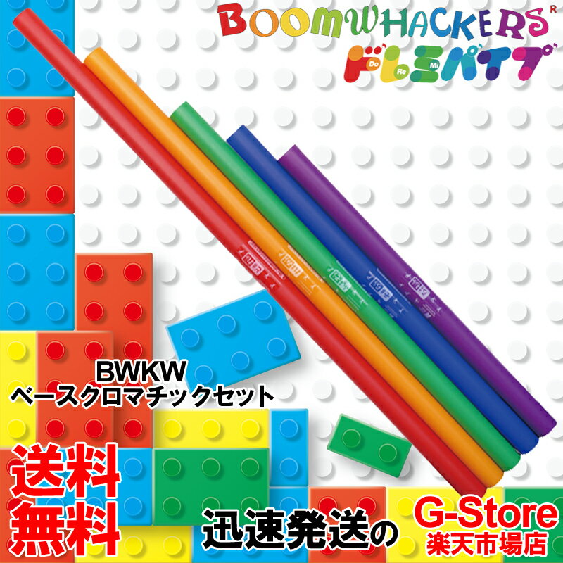 【4日20時からポイント10倍】ドレミパイプ BWKW ベースクロマチックセット Boomwhackers ブームワッカー テレビ番組でも取り上げられた叩いて音を出す楽器