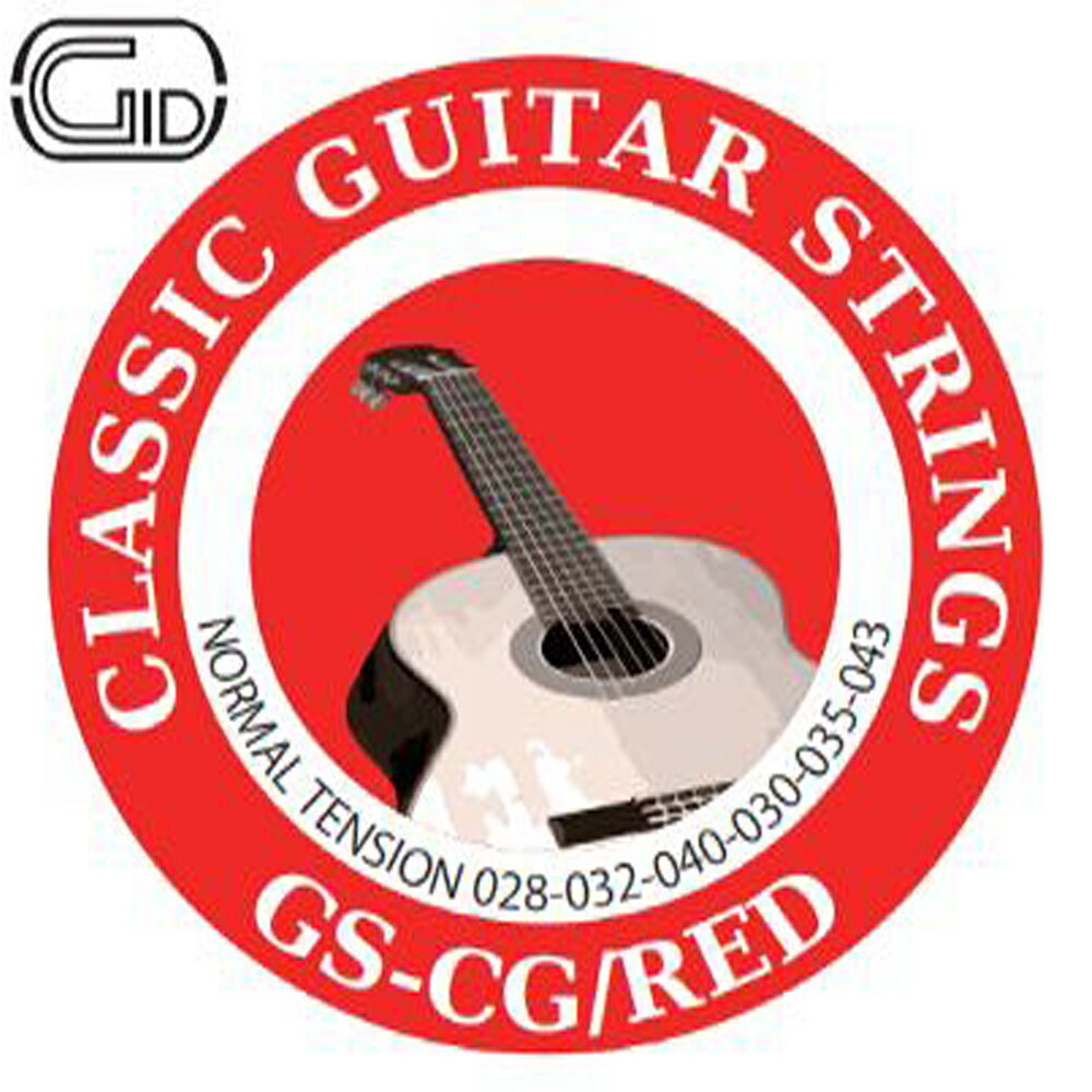 【26日までポイント10倍】GID クラシックギター弦 ノーマルテンション GS-CG/RED NORMAL TENSION
