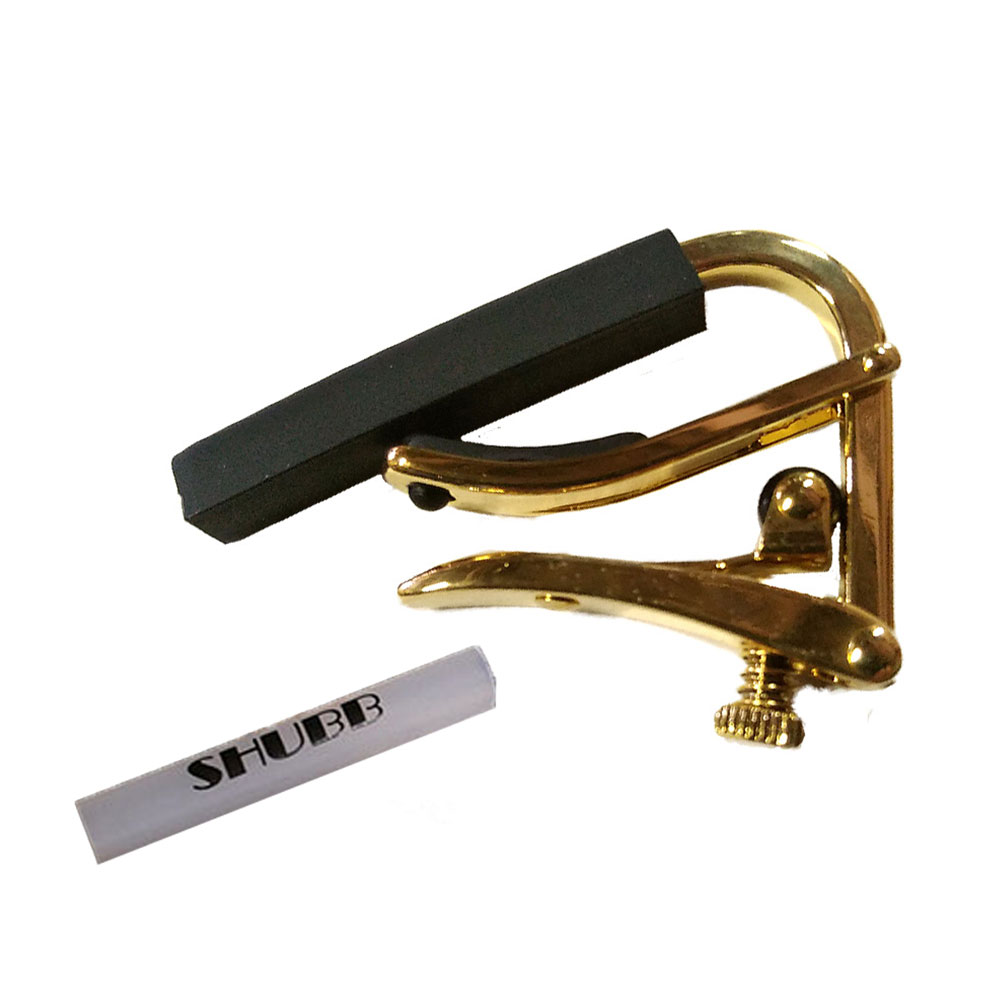 クリアスリーブ付 SHUBB カポタスト 12弦ギター用 C3g + R-1/C