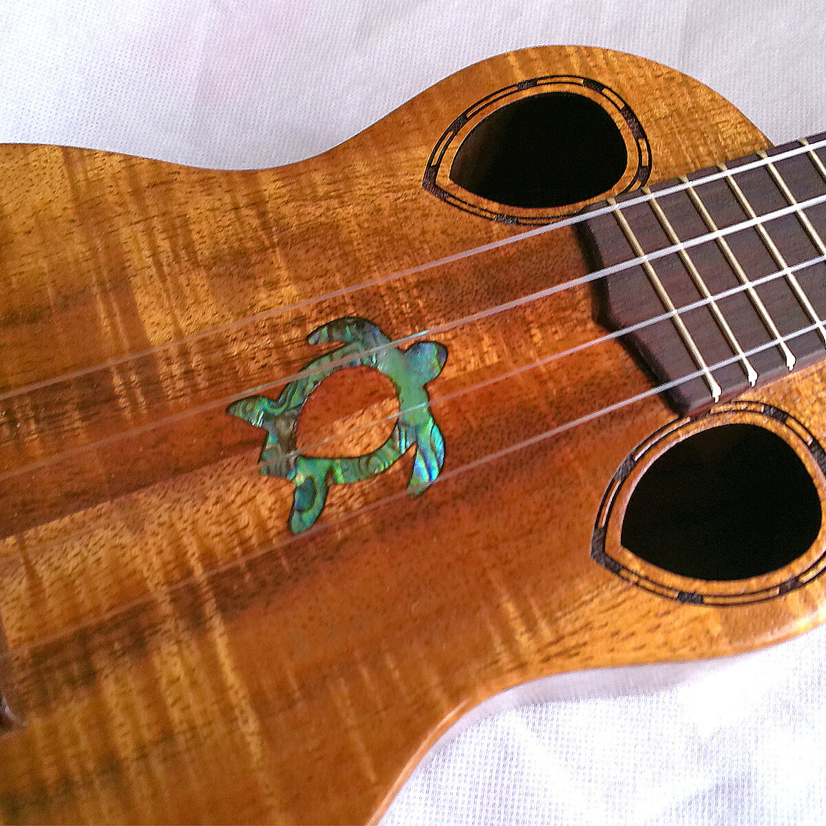 ��10���ޤǥݥ����UP��Gstring ���ץ�Υ������ M1 Soprano Ukulele Double Hole PFC Koa �ϡ��ɥ������� �ץ�ߥ���ե륫���꡼������