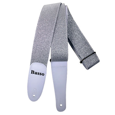 リサイクル可能なシンセティック素材を再利用したグリッター・シリーズ・ストラップ！ 煌びやかに光り輝くカラー・バリエーションをご用意しています！ ストラップ・エンド部は、シンセティック・レザーを二重にして補強しています。 幅: 約50mm MAX: 約1450mm MIN: 約900mm ※掲載画像はサンプルです。