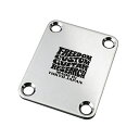 【21日から26日までポイント8倍!】FreedomCustomGuitarResearch FCGR ジョイントプレート クローム Tone Shift Plate 2mm SP-JP-01